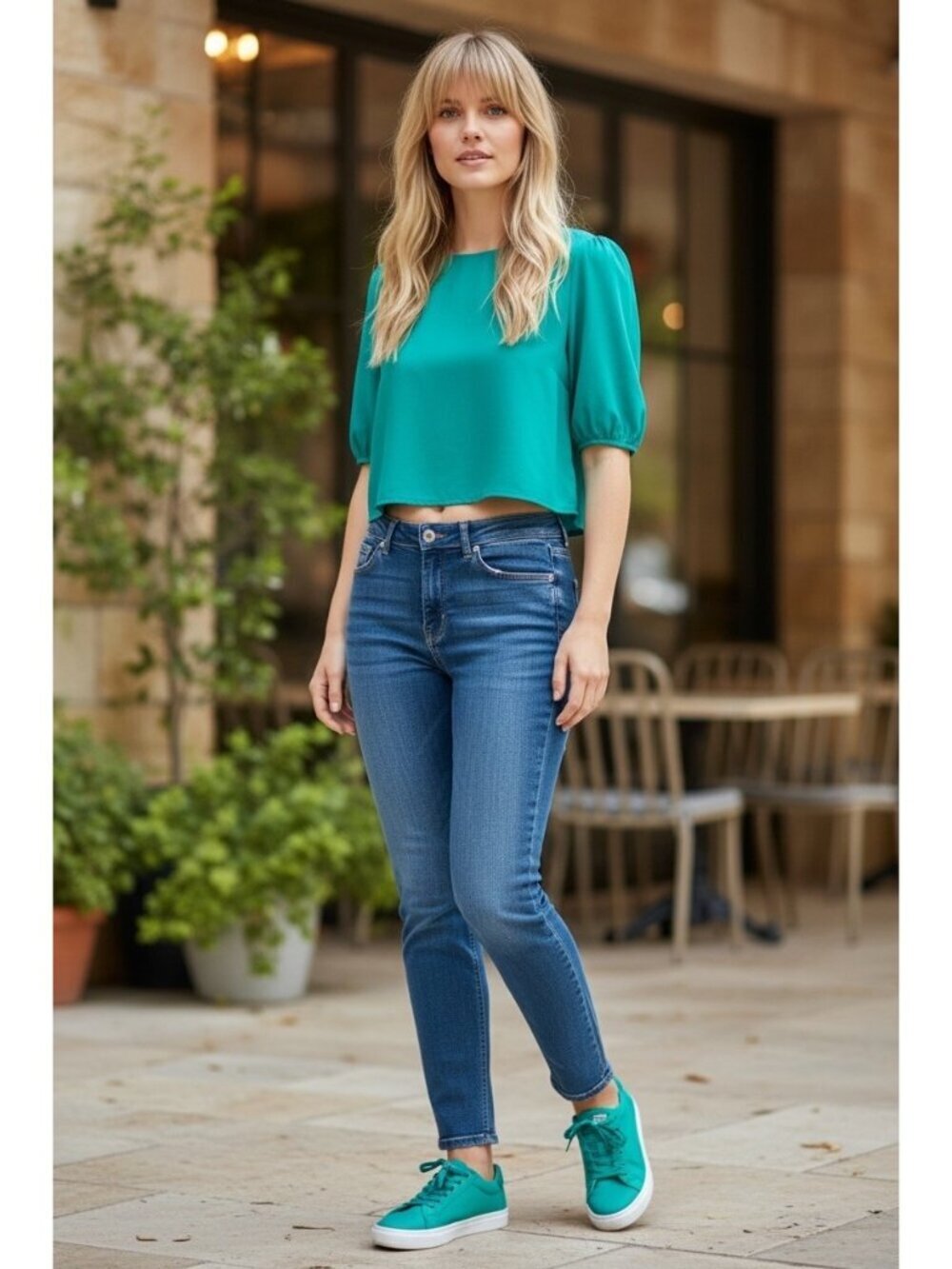 Gap Denim Girlfriend Women’s Blue Jeans